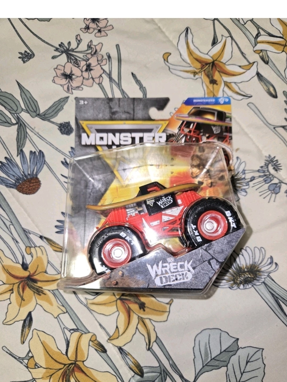 TECH DECK WRECK DECK MONSTER JAM TRUCK 1:64 BRAND NEW FACTORY SEALED MONSTERIZED